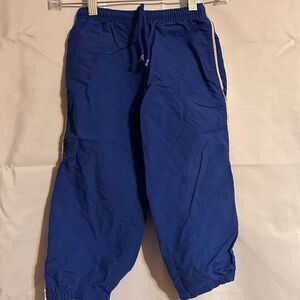 Two pairs‎ of lands end pants size 4 , one blue one black